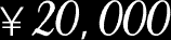 ￥20,000
